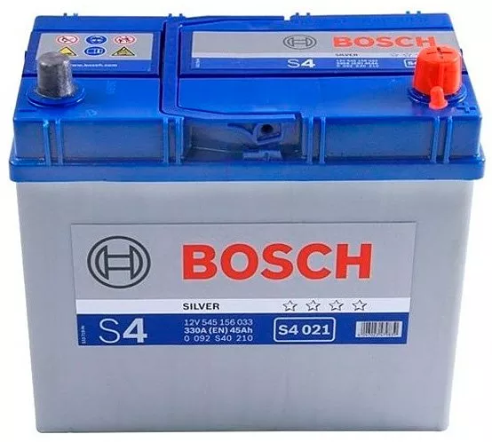 Аккумулятор Bosch S4 021 (45Ah) - фото, картинка Аккумулятор Bosch S4 021 (45Ah) - фото